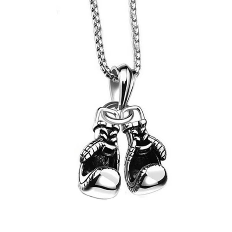 colgante de mini guantes de boxeo